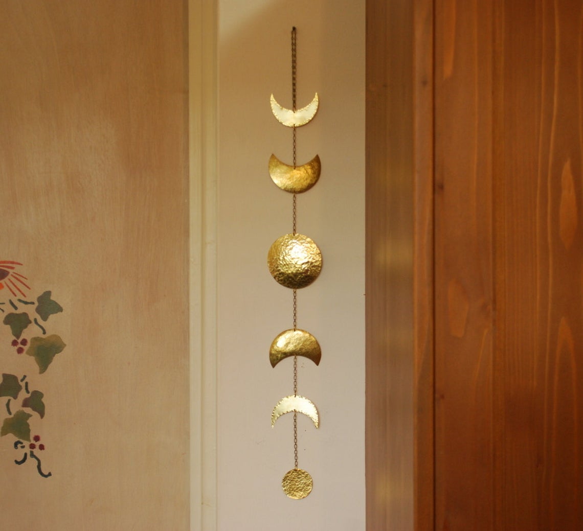 Moon Phases Wall Hanging